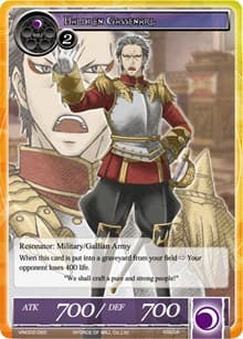 Baldren Gassenarl - Vingolf 2 - Valkyria Chronicles - Force of Will card