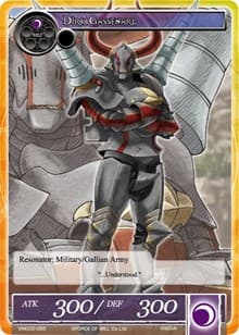 Dirk Gassenarl - Vingolf 2 - Valkyria Chronicles - Force of Will card