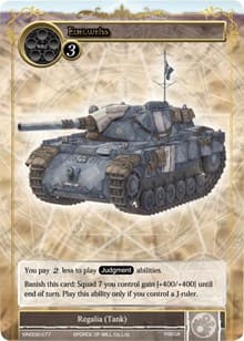 Edelweiss - Vingolf 2 - Valkyria Chronicles - Force of Will card