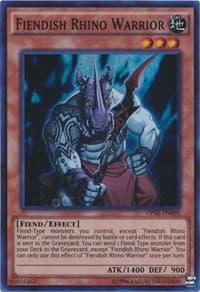 Fiendish Rhino Warrior - OTS Tournament Pack 2 - YuGiOh card