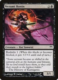 Nezumi Ronin - Champions of Kamigawa - Magic: The Gathering card