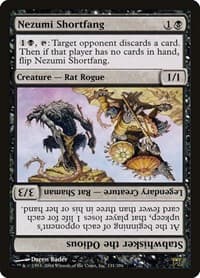 Nezumi Shortfang // Stabwhisker the Odious - Champions of Kamigawa - Magic: The Gathering card