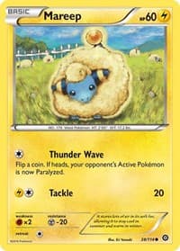 Mareep - XY - Steam Siege - Pokemon card