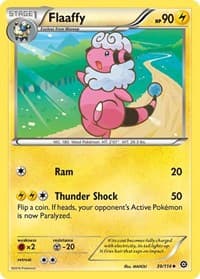 Flaaffy - XY - Steam Siege - Pokemon card
