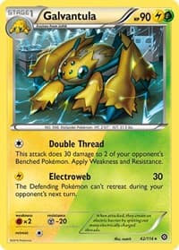 Galvantula - XY - Steam Siege - Pokemon card