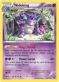 Nidoking - XY - Steam Siege - Pokemon card