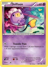 Drifloon - XY - Steam Siege - Pokemon card