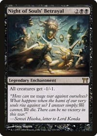 Night of Souls' Betrayal - Champions of Kamigawa - Magic: The Gathering card