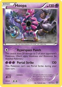 Hoopa - XY - Steam Siege - Pokemon card