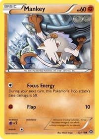 Mankey - XY - Steam Siege - Pokemon card