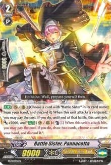 Battle Sister, Pannacotta - Promo Cards - Cardfight Vanguard card