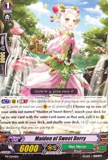Maiden of Sweet Berry - Promo Cards - Cardfight Vanguard card