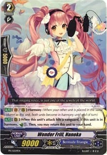Wonder Frill, Nanoka - Promo Cards - Cardfight Vanguard card