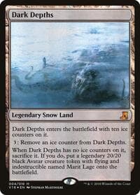 Dark Depths - From the Vault: Lore - Magic: The Gathering card