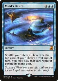 Mind's Desire - From the Vault: Lore - Magic: The Gathering card
