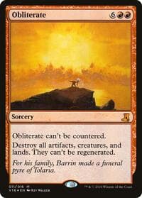 Obliterate - From the Vault: Lore - Magic: The Gathering card