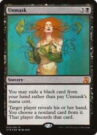 Unmask - From the Vault: Lore - Magic: The Gathering card