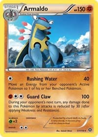 Armaldo - XY - Steam Siege - Pokemon card