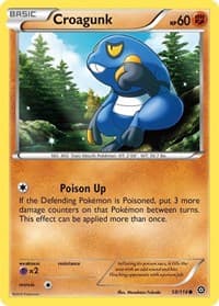 Croagunk - XY - Steam Siege - Pokemon card