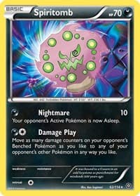 Spiritomb - XY - Steam Siege - Pokemon card