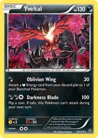 Yveltal - XY - Steam Siege - Pokemon card