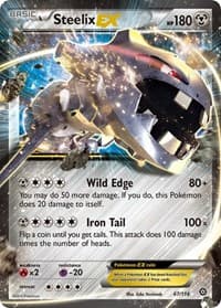 Steelix EX - XY - Steam Siege - Pokemon card