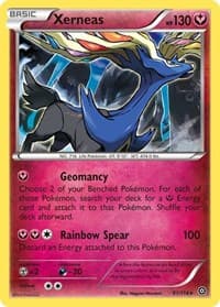 Xerneas - XY - Steam Siege - Pokemon card