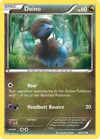 Deino - XY - Steam Siege - Pokemon card
