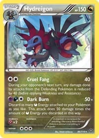 Hydreigon - XY - Steam Siege - Pokemon card