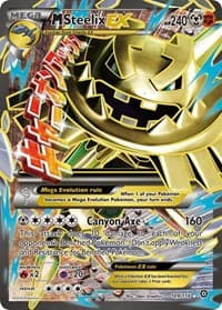 M Steelix EX (Full Art) - XY - Steam Siege - Pokemon card