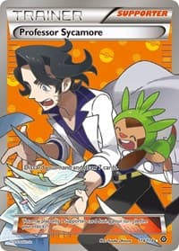 Professor Sycamore - XY - Steam Siege - Pokemon card