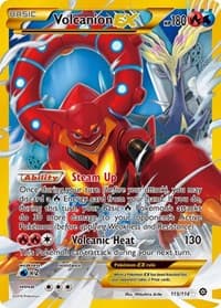 Volcanion EX (Secret) - XY - Steam Siege - Pokemon card