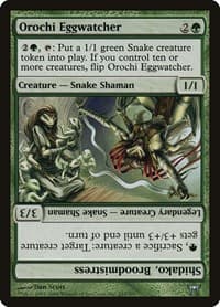 Orochi Eggwatcher // Shidako, Broodmistress - Champions of Kamigawa - Magic: The Gathering card