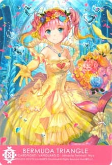 Bermuda Triangle - Miracle Twintail, Wyz - Clan Cards - Cardfight Vanguard card