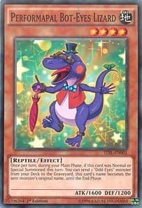Performapal Bot-Eyes Lizard - The Dark Illusion - YuGiOh card