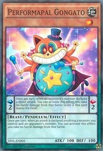 Performapal Gongato - The Dark Illusion - YuGiOh card