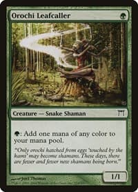 Orochi Leafcaller - Champions of Kamigawa - Magic: The Gathering card