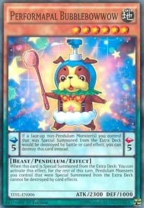 Performapal Bubblebowwow - The Dark Illusion - YuGiOh card