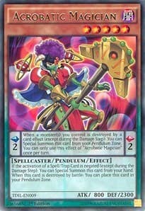 Acrobatic Magician - The Dark Illusion - YuGiOh card