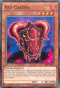 Red Gardna - The Dark Illusion - YuGiOh card