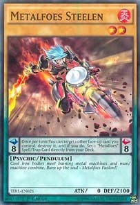 Metalfoes Steelen - The Dark Illusion - YuGiOh card