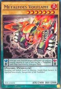 Metalfoes Volflame - The Dark Illusion - YuGiOh card