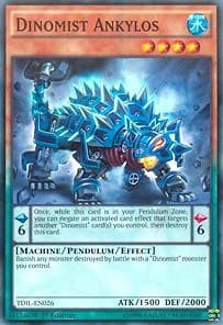 Dinomist Ankylos - The Dark Illusion - YuGiOh card