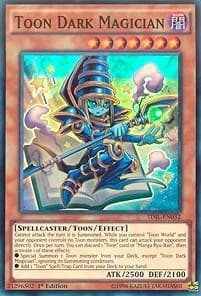 Toon Dark Magician - The Dark Illusion - YuGiOh card