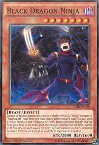 Black Dragon Ninja - The Dark Illusion - YuGiOh card