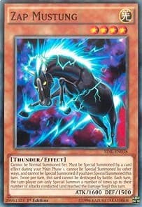 Zap Mustung - The Dark Illusion - YuGiOh card