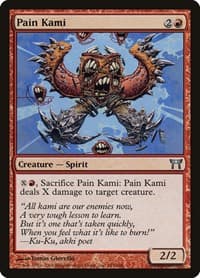 Pain Kami - Champions of Kamigawa - Magic: The Gathering card