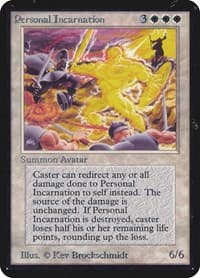 Personal Incarnation - Alpha Edition - Magic: The Gathering card