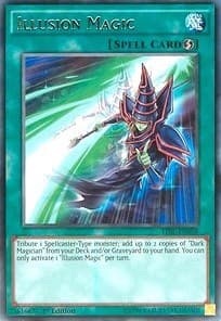 Illusion Magic - The Dark Illusion - YuGiOh card