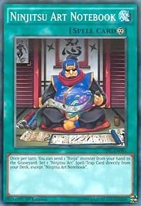 Ninjitsu Art Notebook - The Dark Illusion - YuGiOh card